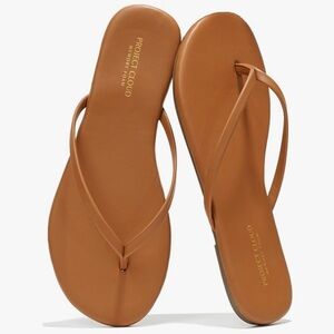 Project Cloud Cognac Sandals